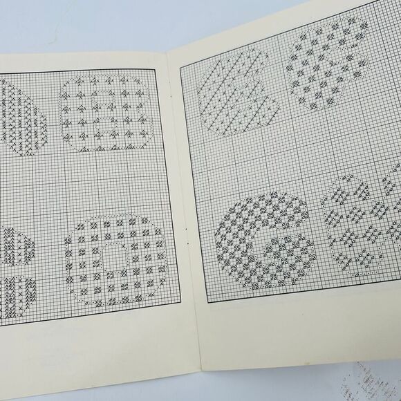 Eva Rosenstand Alphabet Cross Stitch Pattern Book Monogram Children Kids Vintage - Picture 11 of 15